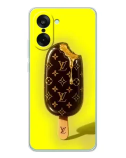 Чехол для OnePlus Nord CE 5 с картинкой «Мороженое от LV»
