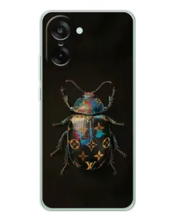 Чехол для OnePlus Nord CE 5 с картинкой «LV — мраморный принт»