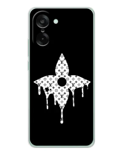 Чехол для OnePlus Nord CE 5 с картинкой «Цветочная монограмма» Чехол для OnePlus Nord CE 5 с картинкой «Цветочная монограмма»