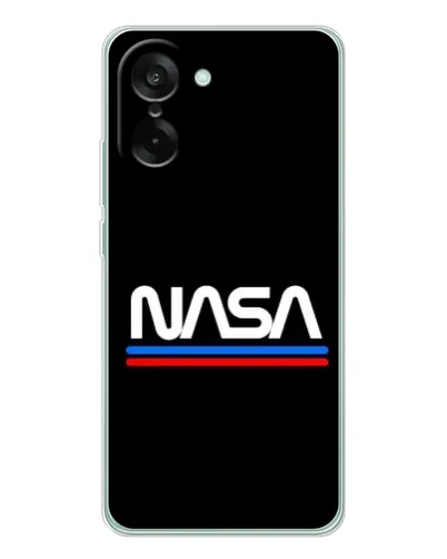 Чехол для OnePlus Nord CE 5 с картинкой «NASA — классика Red Blue»