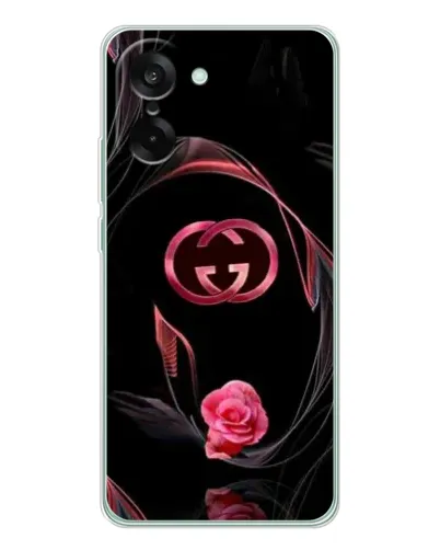 Чехол для OnePlus Nord CE 5 с картинкой «Gucci — неоновая роза» Чехол для OnePlus Nord CE 5 с картинкой «Gucci — неоновая роза»