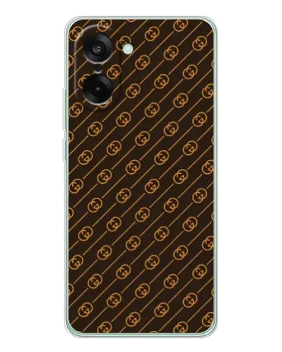 Чехол для OnePlus Nord CE 5 с картинкой «Gucci — золотые диагонали» Чехол для OnePlus Nord CE 5 с картинкой «Gucci — золотые диагонали»
