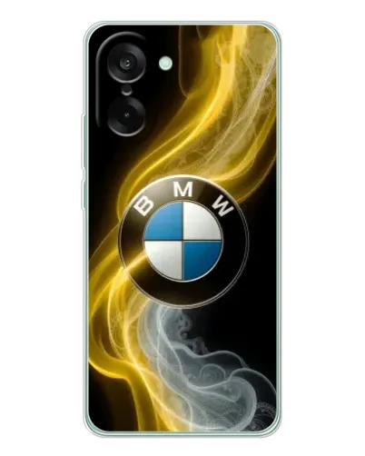 Чехол для OnePlus Nord CE 5 с картинкой «Золотистый дым BMW» Чехол для OnePlus Nord CE 5 с картинкой «Золотистый дым BMW»