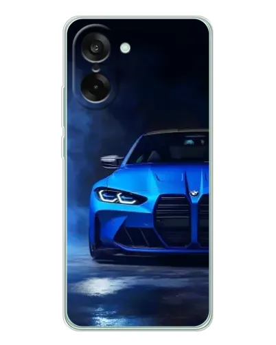 Чехол для OnePlus Nord CE 5 с картинкой «Голубая BMW M4» Чехол для OnePlus Nord CE 5 с картинкой «Голубая BMW M4»