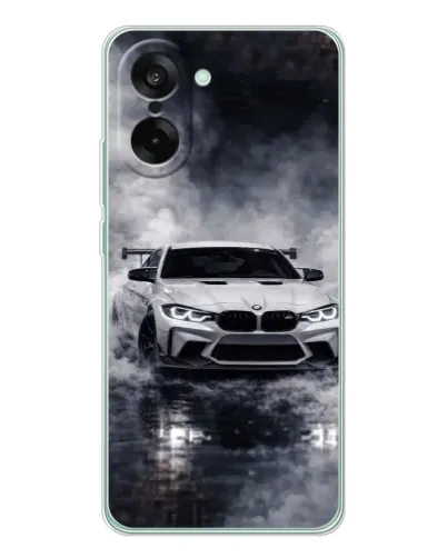 Чехол для OnePlus Nord CE 5 с картинкой «BMW сквозь туман» Чехол для OnePlus Nord CE 5 с картинкой «BMW сквозь туман»