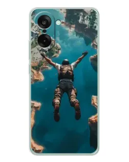 Чехол для OnePlus Nord CE 5 с картинкой «PUBG — свободное падение»