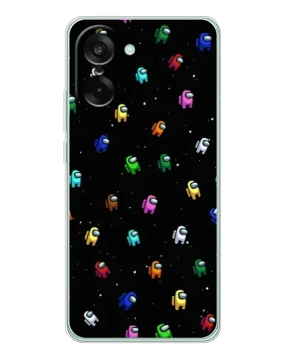 Чехол для OnePlus Nord CE 5 с картинкой «Экипаж Among Us» Чехол для OnePlus Nord CE 5 с картинкой «Экипаж Among Us»