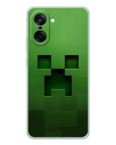 Чехол для OnePlus Nord CE 5 с картинкой «Крипер микро-дизайн» Чехол для OnePlus Nord CE 5 с картинкой «Крипер микро-дизайн»
