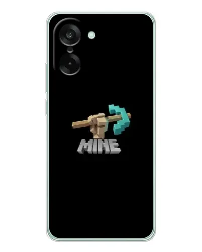 Чехол для OnePlus Nord CE 5 с картинкой «Алмазная кирка» Чехол для OnePlus Nord CE 5 с картинкой «Алмазная кирка»