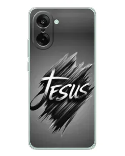 Чехол для OnePlus Nord CE 5 с картинкой «Надпись Jesus Graffiti»