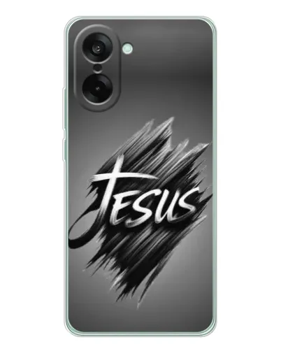 Чехол для OnePlus Nord CE 5 с картинкой «Надпись Jesus Graffiti»