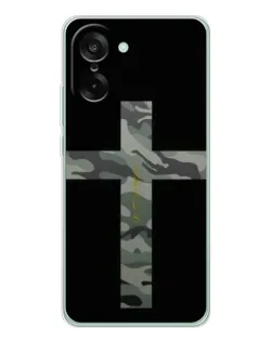 Чехол для OnePlus Nord CE 5 с картинкой «Милитари Крест»
