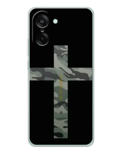 Чехол для OnePlus Nord CE 5 с картинкой «Милитари Крест»