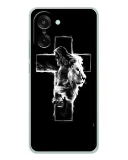 Чехол для OnePlus Nord CE 5 с картинкой «Сияющий крест Jesus»
