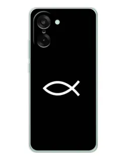 Чехол для OnePlus Nord CE 5 с картинкой «Символ рыбы Jesus»
