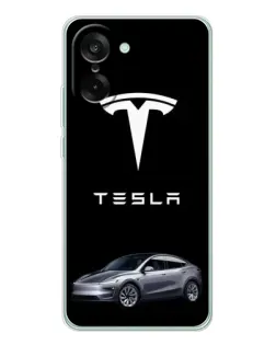 Чохол для OnePlus Nord CE 5 з картинкою «Tesla Model Y»
