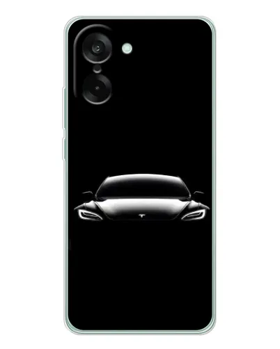 Чохол для OnePlus Nord CE 5 з картинкою «Фари Tesla Night» Чохол для OnePlus Nord CE 5 з картинкою «Фари Tesla Night»