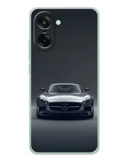 Чехол для OnePlus Nord CE 5 с картинкой «Mercedes на черном»