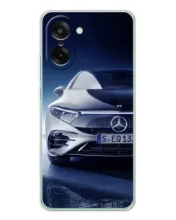 Чехол для OnePlus Nord CE 5 с картинкой «Mercedes EQ — будущее»