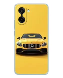 Чехол для OnePlus Nord CE 5 с картинкой «Желтый Mercedes GT»