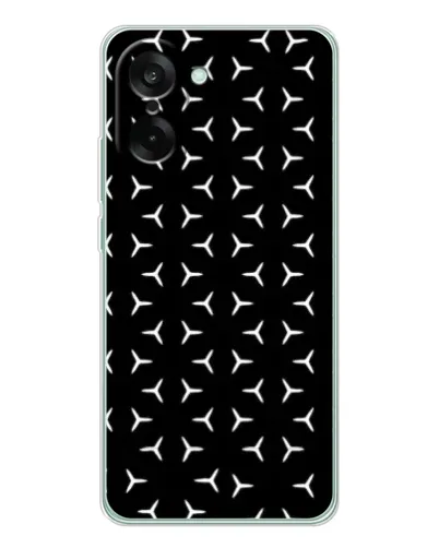 Чехол для OnePlus Nord CE 5 с картинкой «Mercedes паттерн звезд» Чехол для OnePlus Nord CE 5 с картинкой «Mercedes паттерн звезд»