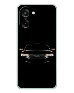 Чохол для OnePlus Nord CE 5 з картинкою «Audi — нічний контур»