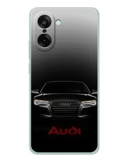 Чохол для OnePlus Nord CE 5 з картинкою «Audi — градієнтний контур»