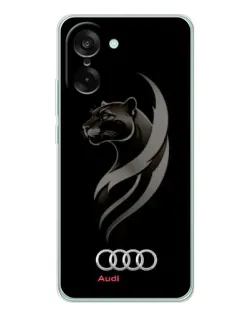 Чохол для OnePlus Nord CE 5 з картинкою «Графіка — пантера та Audi»