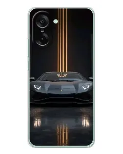 Чехол для OnePlus Nord CE 5 с картинкой «Lamborghini золотые линии» Чехол для OnePlus Nord CE 5 с картинкой «Lamborghini золотые линии»