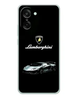 Чехол для OnePlus Nord CE 5 с картинкой «Логотип Lamborghini классика»