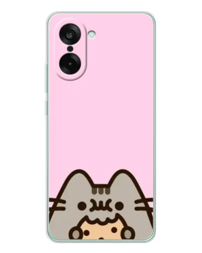 Чехол для OnePlus Nord CE 5 с картинкой «Pusheen и печенье» Чехол для OnePlus Nord CE 5 с картинкой «Pusheen и печенье»