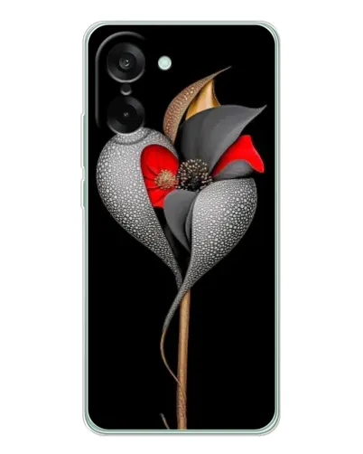 Чехол для OnePlus Nord CE 5 с картинкой «Серебряный фантазийный цветок» Чехол для OnePlus Nord CE 5 с картинкой «Серебряный фантазийный цветок»