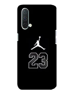 Чехол для OnePlus Nord CE 5G с картинкой «Jordan Flight 23»
