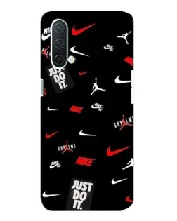 Чехол для OnePlus Nord CE 5G с картинкой «Nike Mix Pattern»