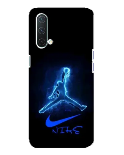 Чехол для OnePlus Nord CE 5G с картинкой «Jordan Neon Blue»