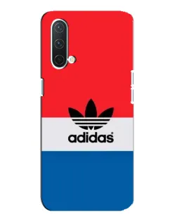 Чехол для OnePlus Nord CE 5G с картинкой «Ретро блоки Adidas»