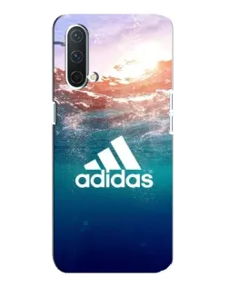 Чехол для OnePlus Nord CE 5G с картинкой «Океанская глубина адидас»