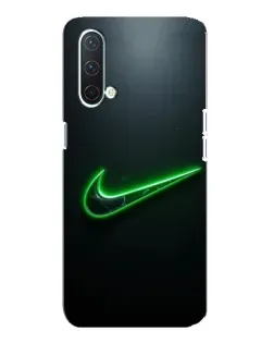 Чехол для OnePlus Nord CE 5G с картинкой «Неоновый контур Nike» Чехол для OnePlus Nord CE 5G с картинкой «Неоновый контур Nike»
