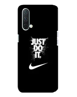 Чохол для OnePlus Nord CE 5G з картинкою «Текстовий принт Nike» Чохол для OnePlus Nord CE 5G з картинкою «Текстовий принт Nike»