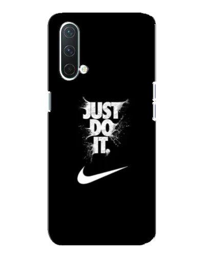 Чехол для OnePlus Nord CE 5G с картинкой «Текстовый принт Nike»