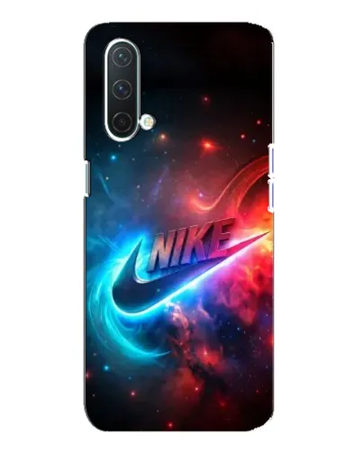 Чехол для OnePlus Nord CE 5G с картинкой «Огненный логотип Nike»