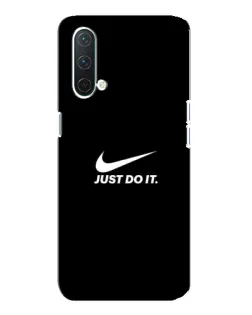 Чохол для OnePlus Nord CE 5G з картинкою «Мінімалізм від Nike» Чохол для OnePlus Nord CE 5G з картинкою «Мінімалізм від Nike»
