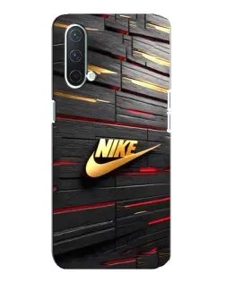 Чохол для OnePlus Nord CE 5G з картинкою «Золотий Nike на металі» Чохол для OnePlus Nord CE 5G з картинкою «Золотий Nike на металі»