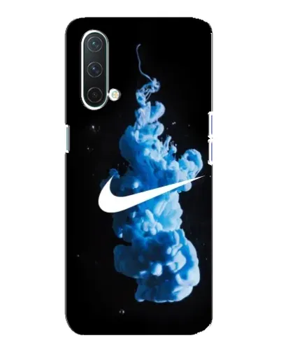 Чехол для OnePlus Nord CE 5G с картинкой «Nike и синий дым»