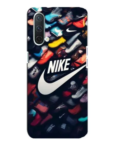 Чехол для OnePlus Nord CE 5G с картинкой «Коллекция кроссовок Nike»