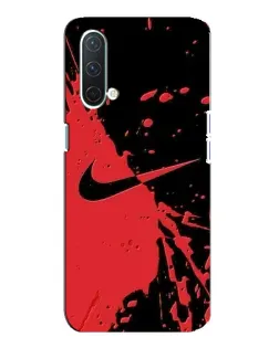 Чохол для OnePlus Nord CE 5G з картинкою «Червоні бризки Nike» Чохол для OnePlus Nord CE 5G з картинкою «Червоні бризки Nike»