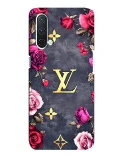 Чехол для OnePlus Nord CE 5G с картинкой «Цветочный Louis Vuitton»