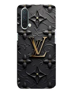 Чехол для OnePlus Nord CE 5G с картинкой «Кожаная текстура LV»