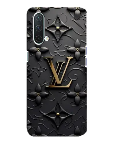 Чехол для OnePlus Nord CE 5G с картинкой «Кожаная текстура LV»