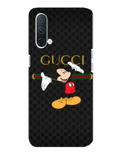 Чехол для OnePlus Nord CE 5G с картинкой «Микки Маус Gucci»